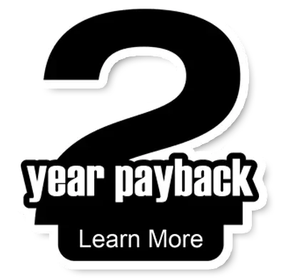 Learn how to get a 2 year payback logo
