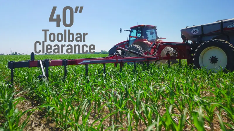 Industry Best Toolbar Clearance for a Nitrogen Applicator