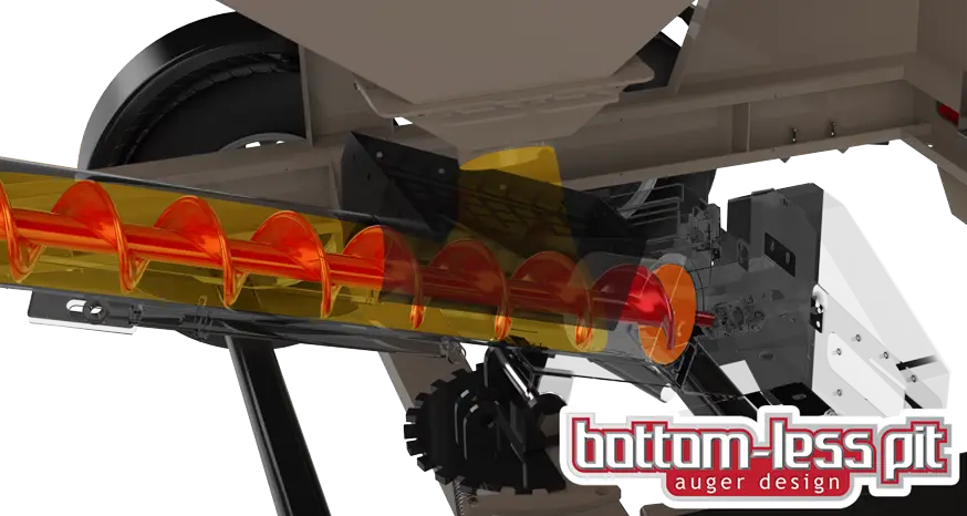 Bottom-less Pit Auger Design