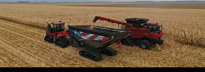 biggest single-auger grain cart