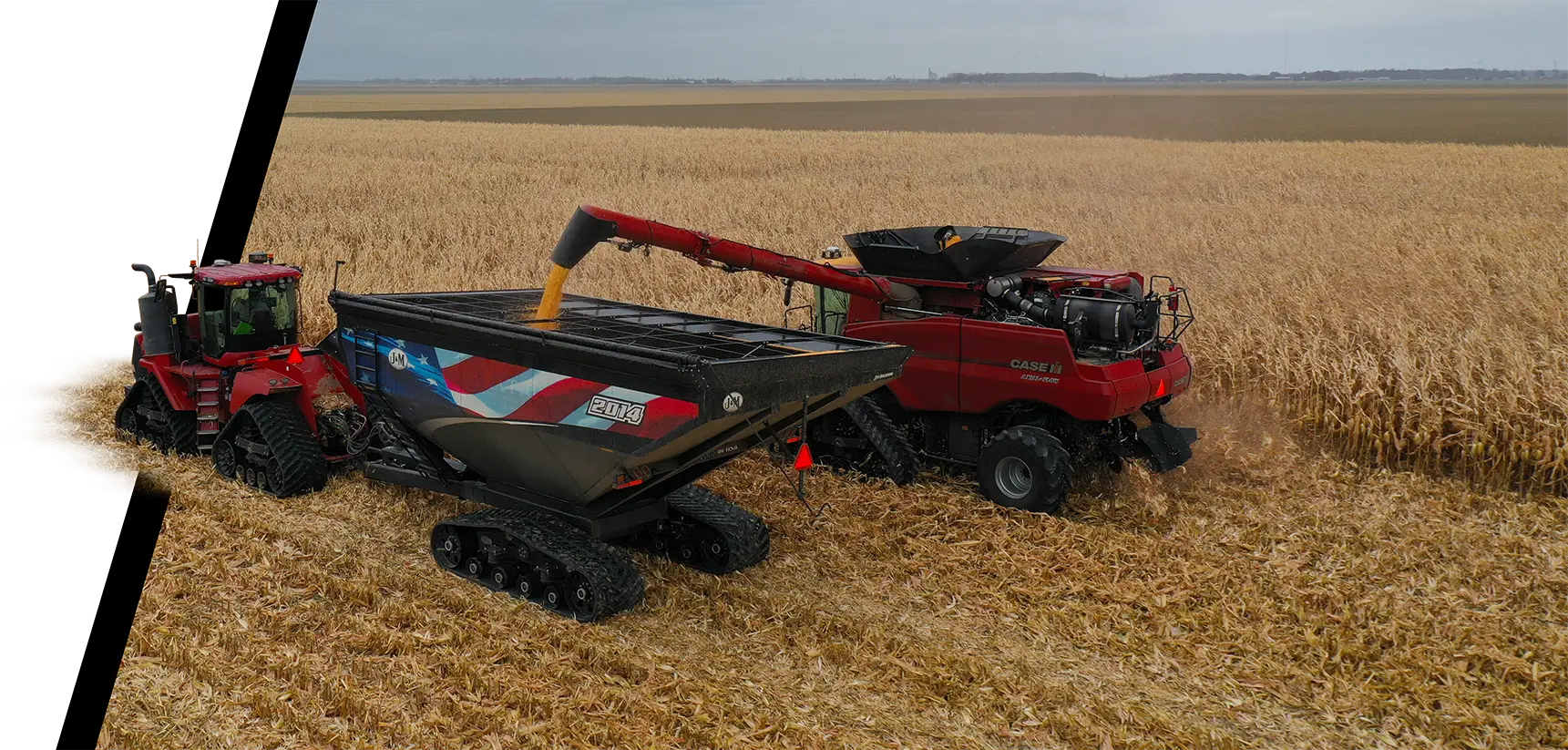 biggest single-auger grain cart
