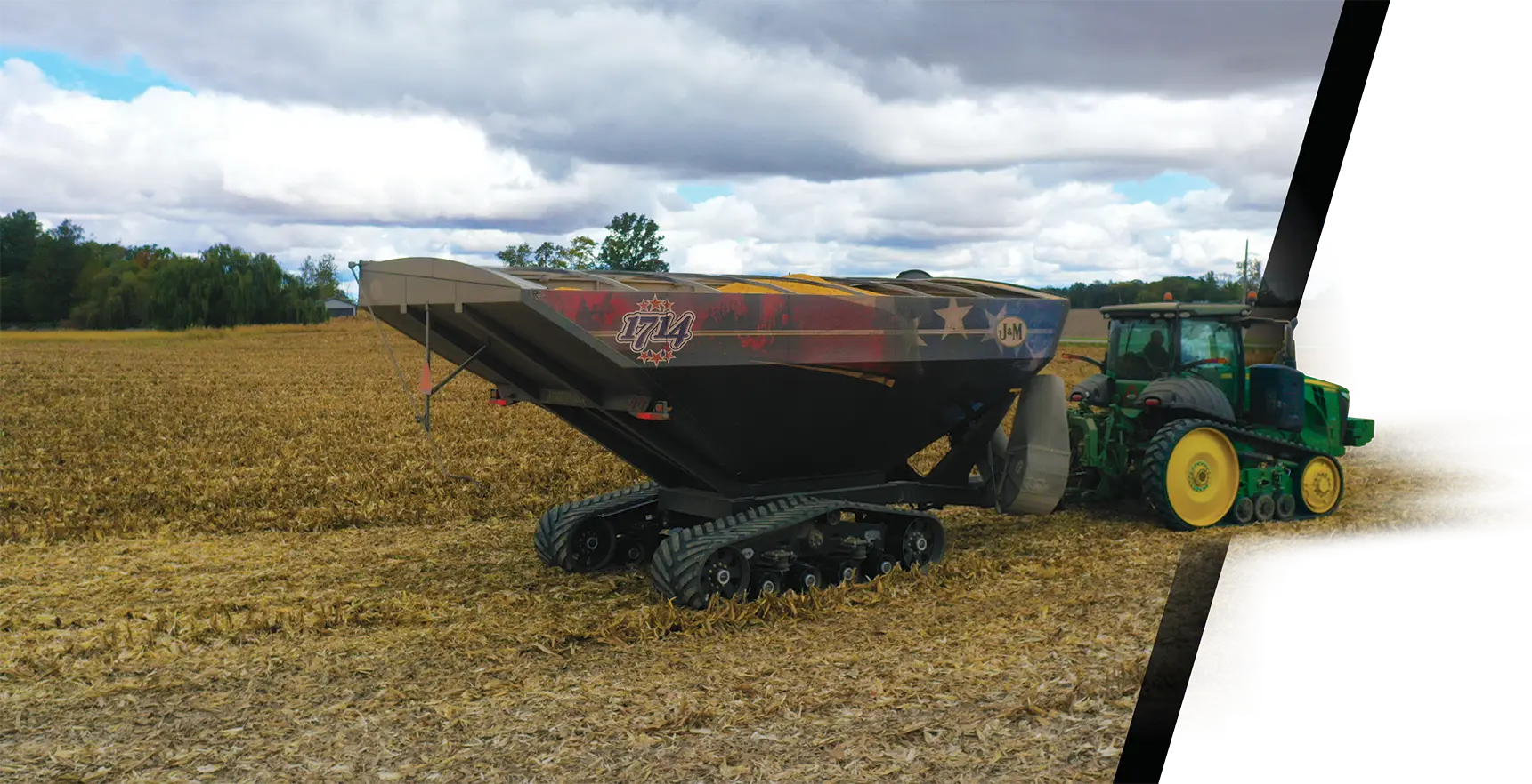 Fastest single-auger grain cart