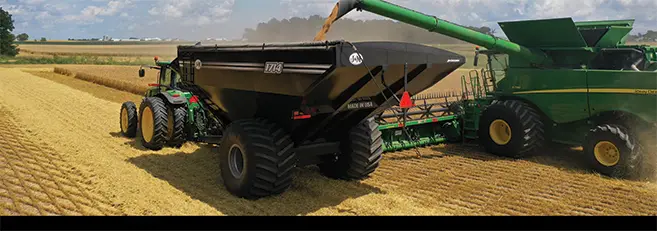 biggest single-auger grain cart