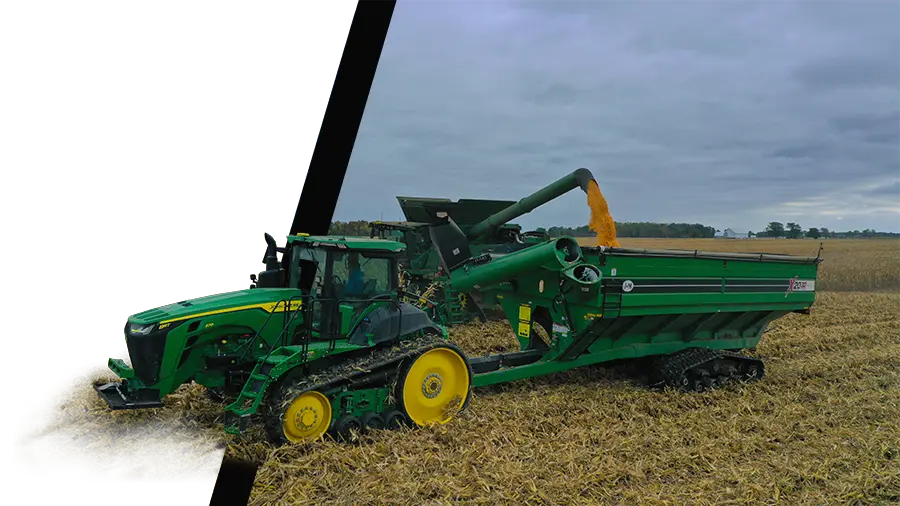 biggest single-auger grain cart