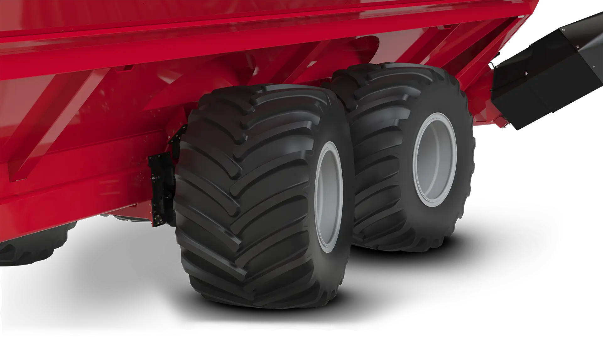 in-line axles better for road travel