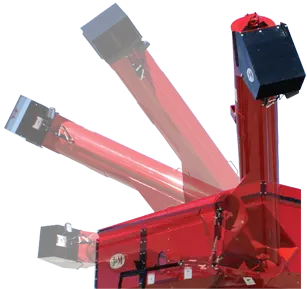 Front Folding Auger in Motion