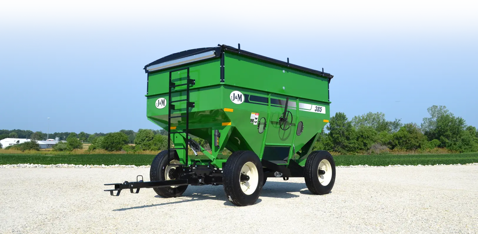 Green 385 Gravity Wagon