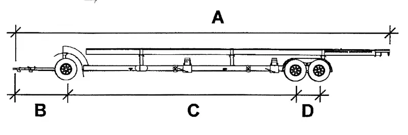 Trail-Blazer Header Transport Dimensions