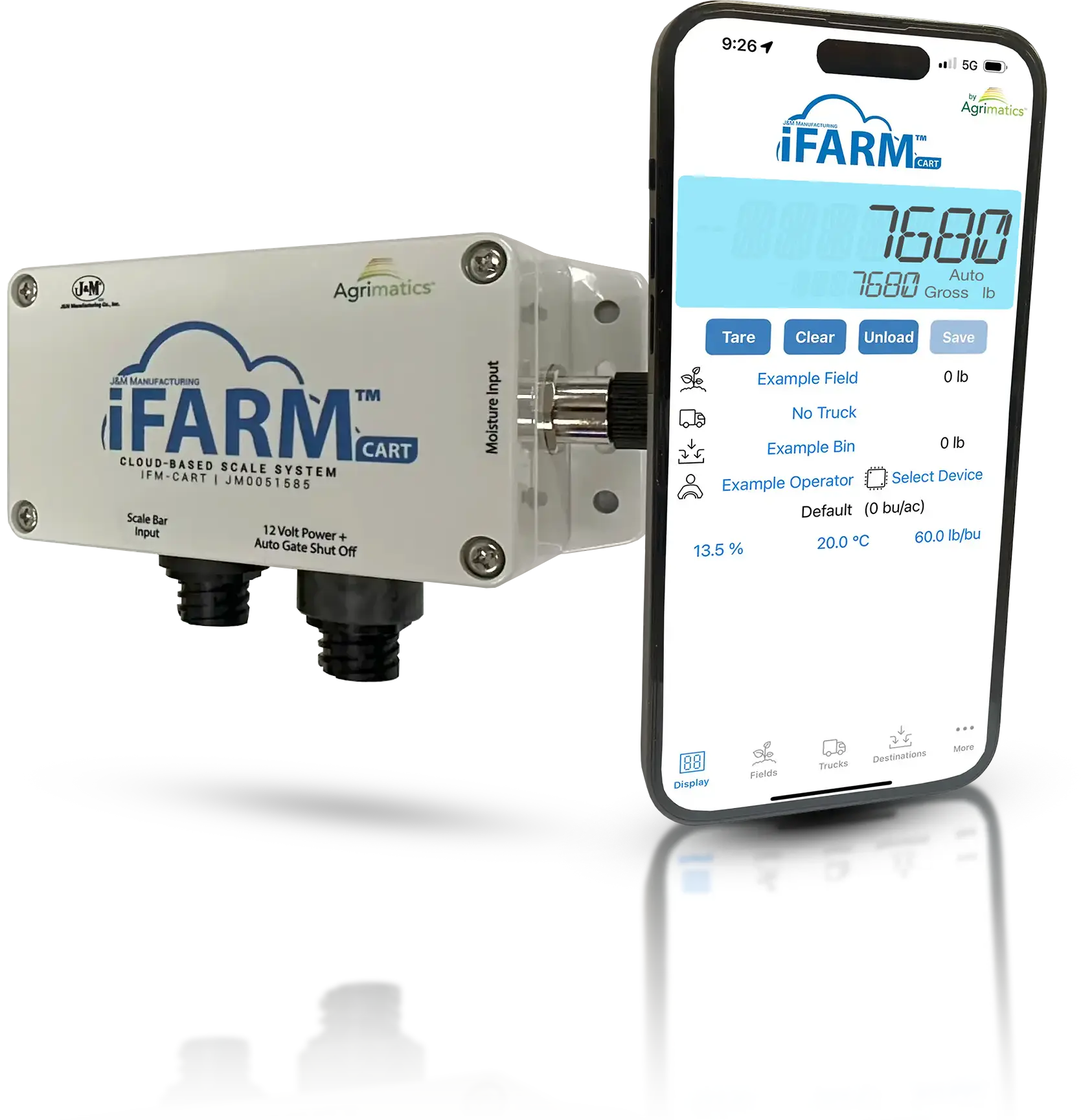 iFarm Cart by Agrimatics Grain Cart Scale System