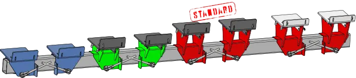 Header Mount Options for Low-Profile Header Transport