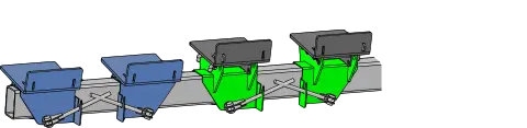 Header Mount Options for Low-Profile Header Transport