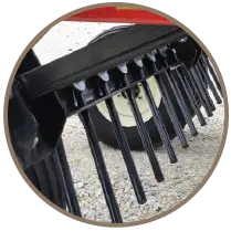 Round Bar Tines for Soil Conditioners