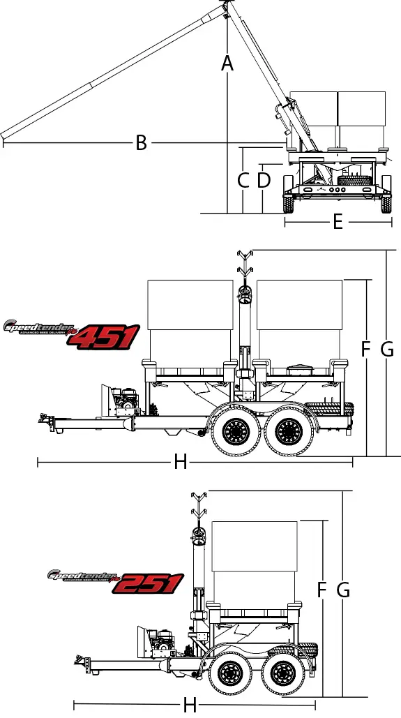 SpeedTender Pro Dimensions Diagram