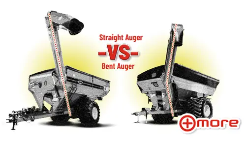 straight auger and bent auger comparison