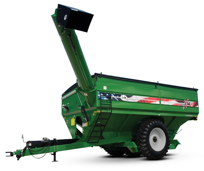 1400 Bushel Grain Cart with Walking Tandem Dual Wheels